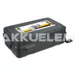 Kézi lámpa 5W 400lm + 2x18650 Li-ion + Fali töltő szett