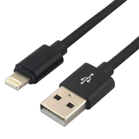 everActive USB-IPhone kábel 2,4A 1,2m 480 Mbps-ig szilikon, gyors