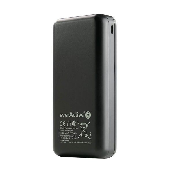 everActive Energy Bank 20000mAh 2 x USB EB-L20K