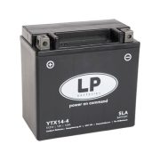   Landport 12V 12Ah 200A YTX14-4 51214 motorkerékpár akkumulátor AGM BAL+