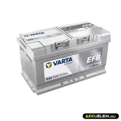 VARTA 12V EFB 75Ah 730A E46 akku 575500 START-STOP