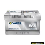 VARTA 12V EFB 75Ah 730A E46 akku 575500 START-STOP