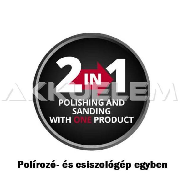 EINHELL CE-CP 18/180 Li E akkumulátoros polírozó- és csiszológép PXC SOLO