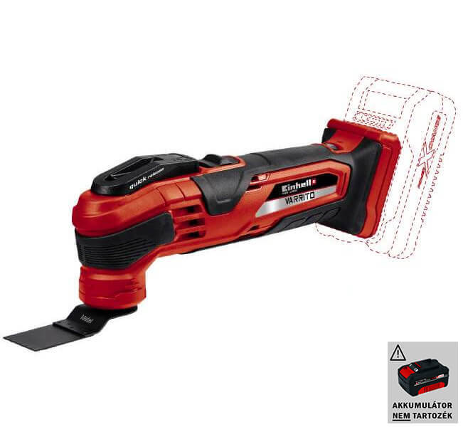   EINHELL TE-MG 18 VARRITO akkumulátoros multicsiszoló PXC SOLO