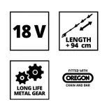 EINHELL GE-LC 18 Li T multifunkciós magassági ágvágó PXC SOLO