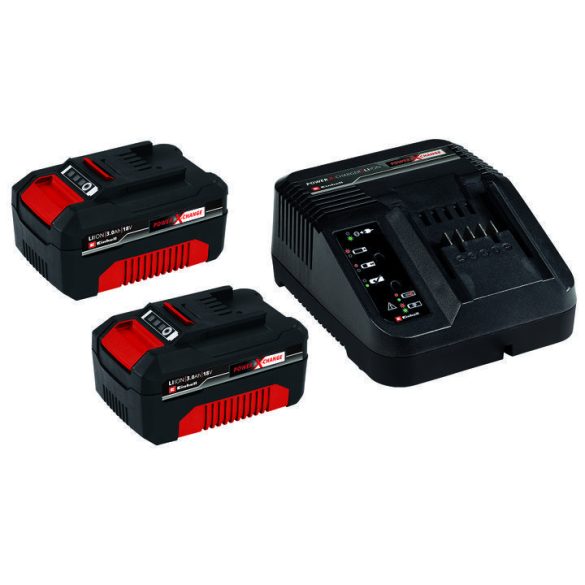 Einhell Power X-Change Starter Kit szerszámgép akkuk + töltő 18V 2x3Ah