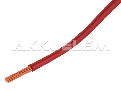 Kábel Réz 1,5mm2 H07V-K fekete