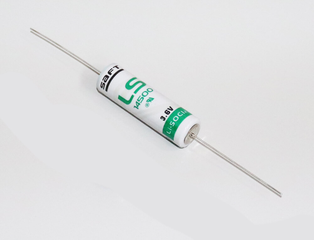   Saft Lítium elem AA  LS14500 2.6Ah 3.6V axiál kivezetéssel