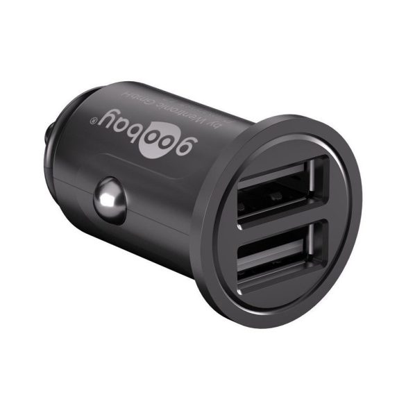 Autós USB töltő 2x USB 4.8A Goobay 71897