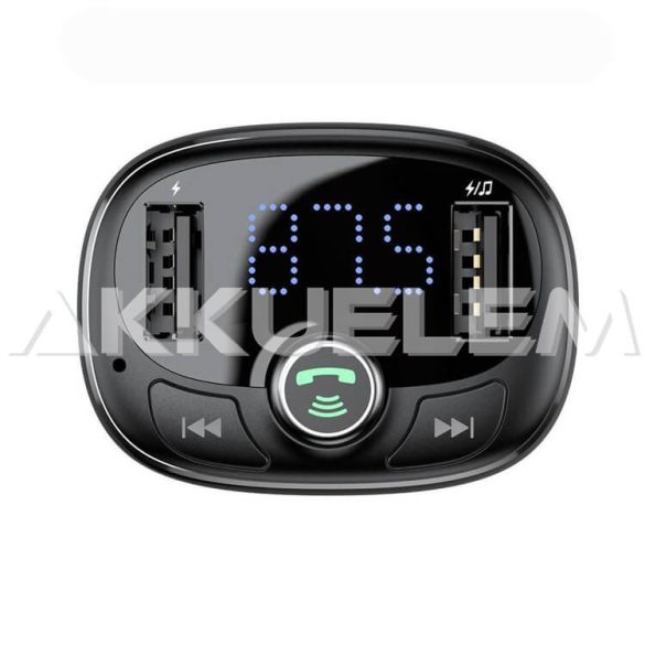 Baseus autós töltő Bluetooth zenelejátszó CCALL-TM01