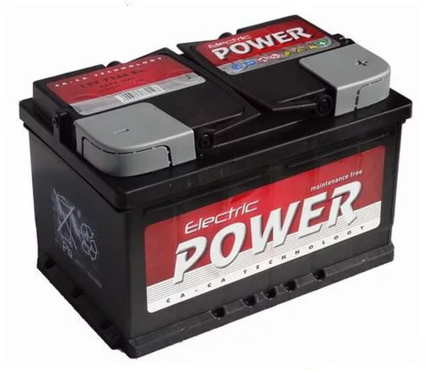 Electric Power 12V 75Ah 680A autó akkumulátor JOBB+