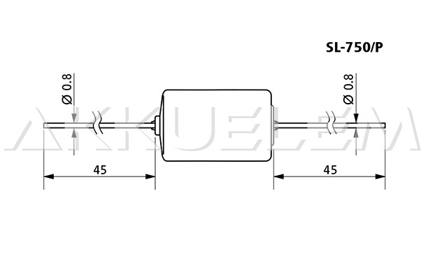 Tadiran ER14250 lítium elem SL-750/P 1/2AA