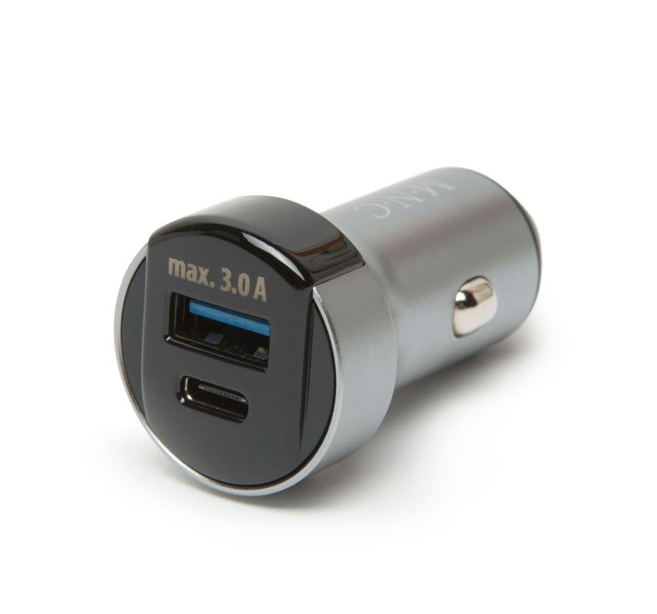 Szivargyújtó adapter + USB-C + USB 3.0 3A max