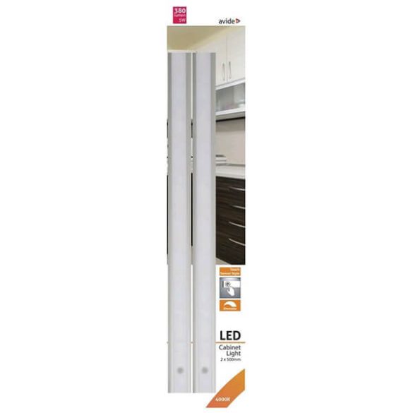 Avide LED szalag szekrény lámpa IP44 66LED 5W Szenzoros