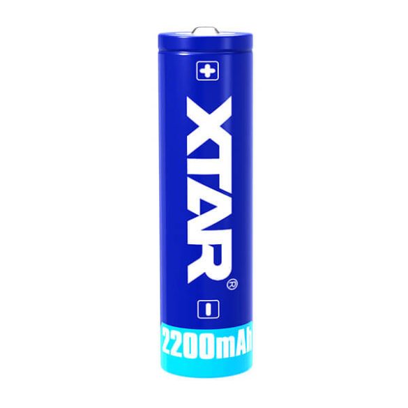 XTAR 18650 2200mAh 3,6V Li-ion akkumulátor PCB