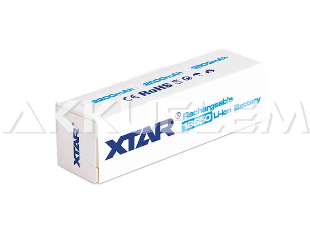 XTAR 18650 2200mAh 3,6V Li-ion akkumulátor PCB