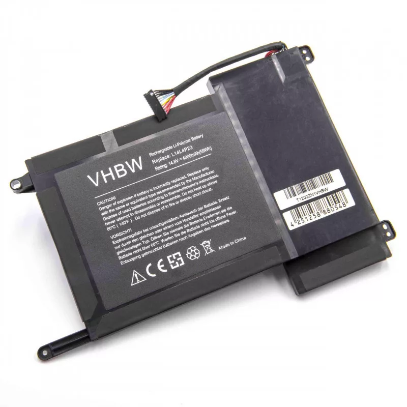 Lenovo Eraser Y700 Touch 4000mAh utángyártott akkumulátor Lenovo Eraser Y700 Touch 4000mAh utángyártott akkumulátor