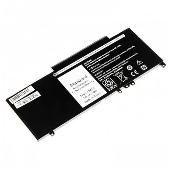 Dell Latitude E5450 E5470 E5550 E5570 7,4V 5800mAh utángyártott notebook akkumulátor