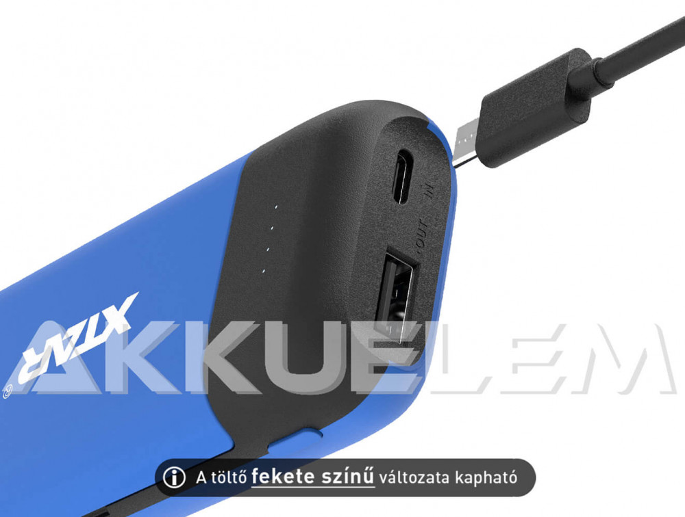 XTAR PB2C Li-ion 18650 akkutöltő USB-C