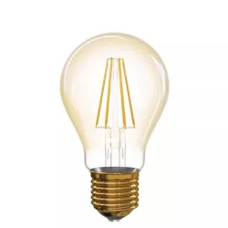 Vintage E27 A60 4W 2200K WW 34W LED filament LED-izzó