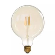   Vintage E27 G125 4W 2200K WW 34W 380lm LED filament LED-izzó