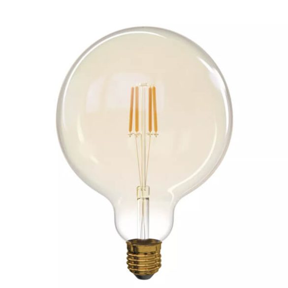 Vintage E27 G125 4W 2200K WW 34W 380lm LED filament LED-izzó