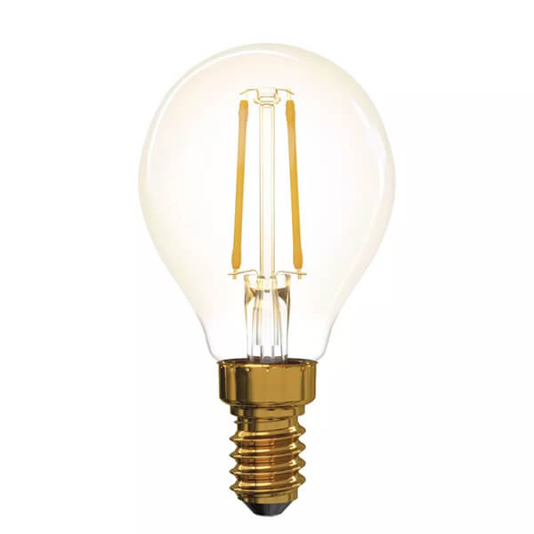 Vintage E14 2W 2200K WW 18W 170lm LED classic LED izzó