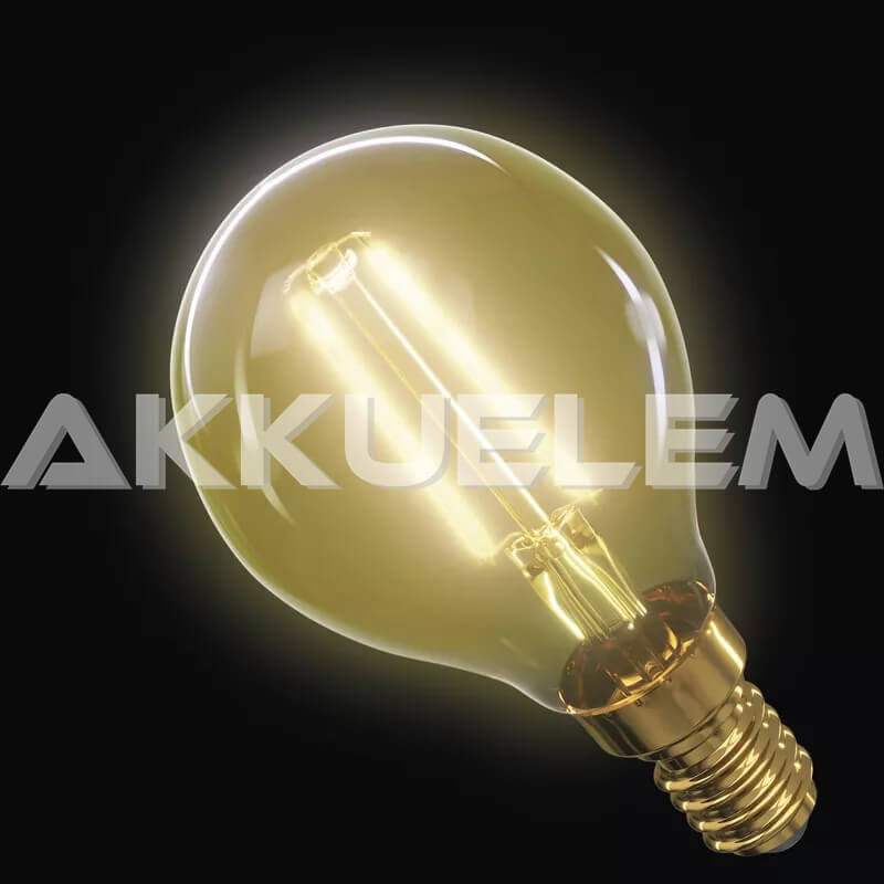 Vintage E14 2W 2200K WW 18W 170lm LED classic LED izzó