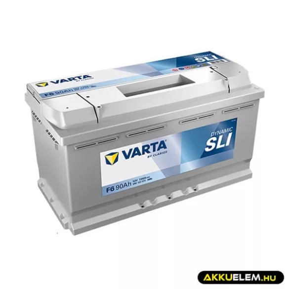 VARTA 12V 90Ah 720A F6 Dynamic akkumulátor JOBB+ 590122