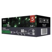   Karácsonyi fényfüzér 100LED karácsonyi 10m IP44 ZÖLD lánc CNT