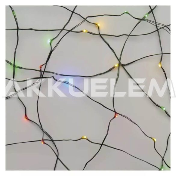Karácsonyi fényfüzér 150LED 15m Nano multicolor 230V
