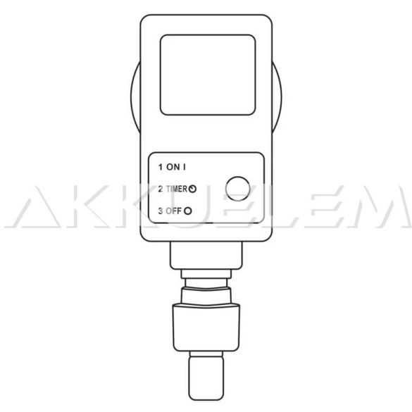 Karácsonyi fényfüzér 120LED 12m IP44 170cm-es fára CW+WW világít+pulzál