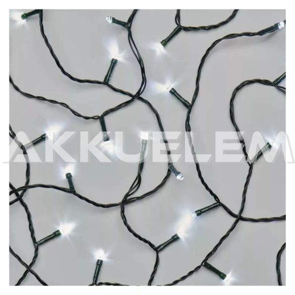 Karácsonyi fényfüzér 240LED 24m ZY0815T időzitős IP44 CW 230cm-es fára 8 mód