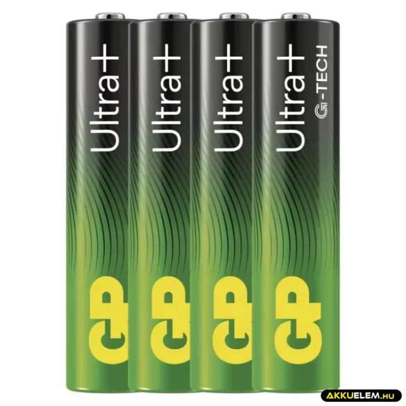 GP LR03 AAA Ultra+ 24AUP elem 4db/csomag (ár/csomag)