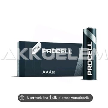 Duracell Procell LR03 AAA alkáli elem (ár/db)