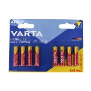   VARTA Longlife Max Power LR03 AAA tartós elem 8 db (ár/bliszter)