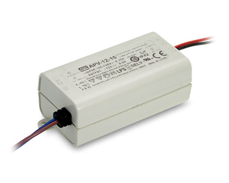 Tápegység 24VDC 0,5A 12W IP42 védett Mean Well APV-12-24