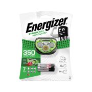   Energizer Vision HD LED 350lum fejlámpa IPX4, ZÖLD dizájn, 80m + 3xAAA