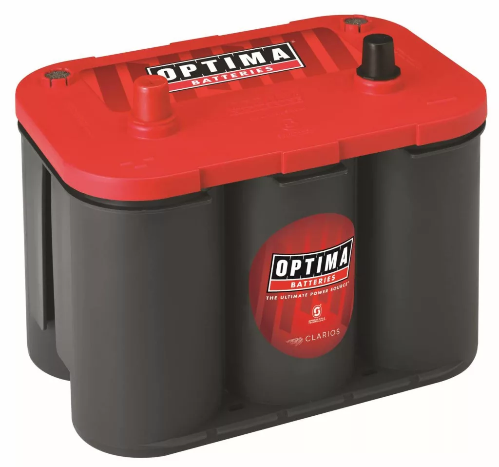 Optima Red 12V 50Ah 815A autó akkumulátor BAL+ *S - 4,2