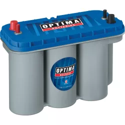   Optima Blue 12V 75ah 975A autó akkumulátor BAL+ * csavaros *DC - 5,5