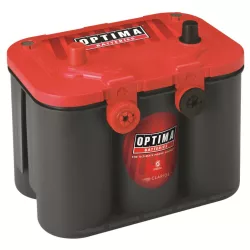   Optima Red 12V 50Ah 815A autó akkumulátor BAL+ *oldalcsavar*U - 4,2
