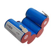   AEG Accurette 63BCC01 4.8V NI-MH 3000mAh utángyártott porszívó akkumulátor