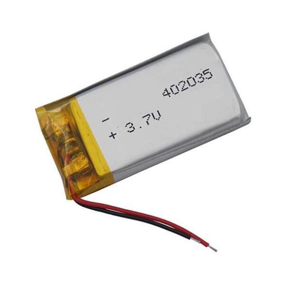 Li-Po akkumulátor cella 3,7V 180mAh 402035