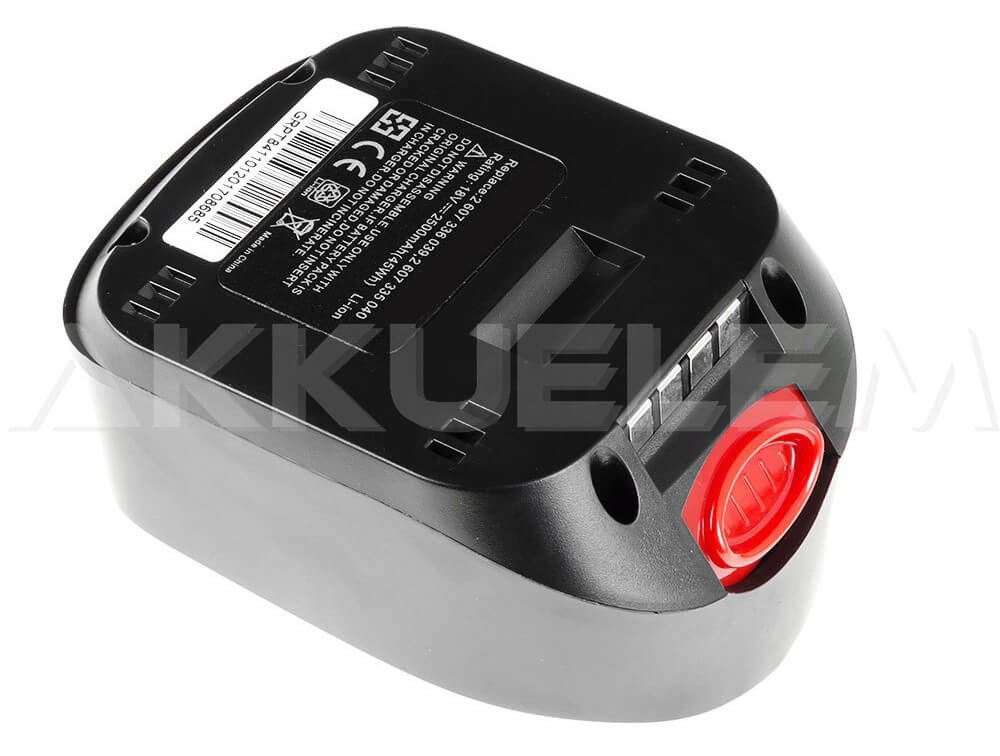 Bosch PBA18 18V 2Ah utángyártott szerszámgép akkumulátor