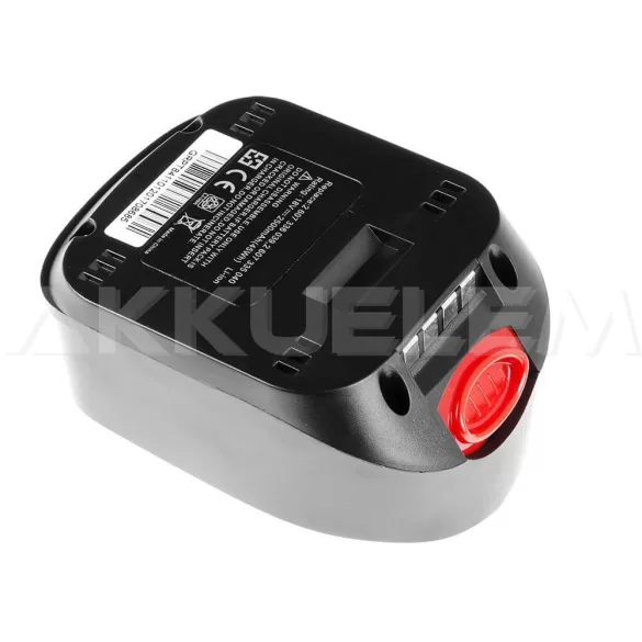 Bosch PBA18 18V 2Ah utángyártott szerszámgép akkumulátor