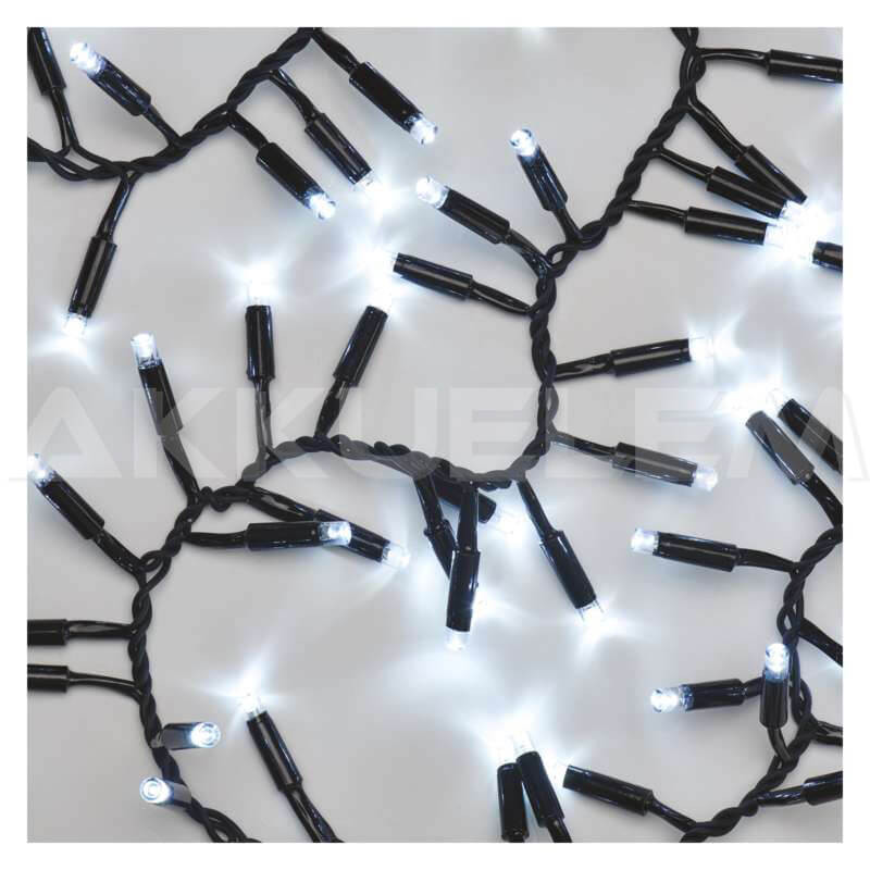 Karácsonyi fényfüzér 150LED 3m hideg fehér lánc CNT