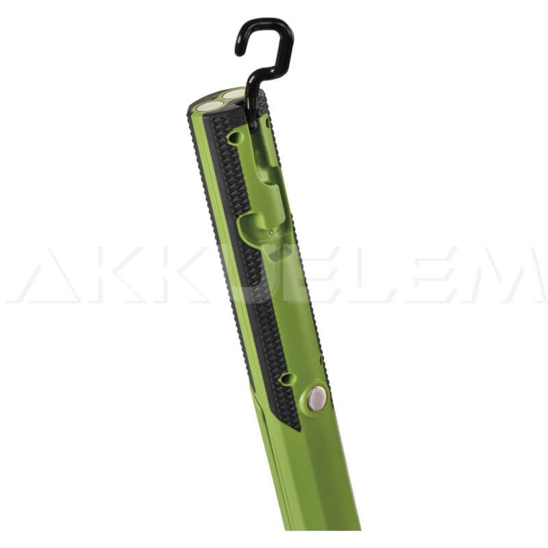 Tölthető szerelőlámpa 2x3W COB + 1W LED P4535