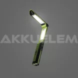 Tölthető szerelőlámpa 2x3W COB + 1W LED P4535