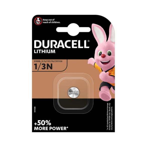 Duracell CR11108 Lítium gombelem 3V CR1/3N 2L76