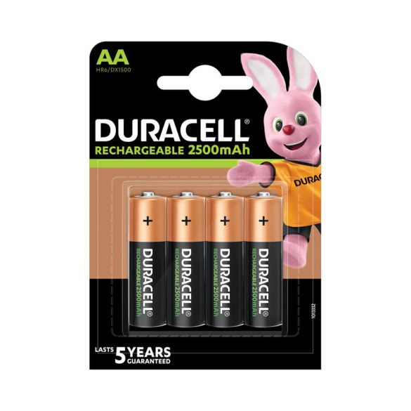 Duracell AA 2500mAh NiMh akku árdb